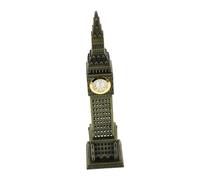 Garneck Statue Décor Métallique Big Big Modèle Architectural Londres Souvenir Iconique pour Décoration De Bureau Et Maison Ambiance Vintage Élégante