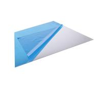 Garneck Sticker Mural Miroir Réfléchissant 50x100 Cm, Autocollant Autocollant Miroir Diy 0,1 Mm, Film Adhésif Amovible, Décoration Maison Salon Chambre Salle De Bain