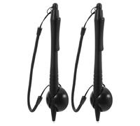 Garneck Stylet Résistif pour Écran Tactile 2 Pièces avec Cordon Antiperte et Socle, Stylo à Pointe Ressort pour Tablette et Ordinateur, Accessoire Écriture Manuscrite Professionnel