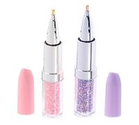 Garneck Stylo à Diamant Solide en Plastique Flexible 2pcs pour Peinture Diamant et Travaux de Broderie Diy, Outil Précis et Résistant pour Loisirs Créatifs