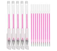 Garneck Stylo Marqueur de Tatouage Sourcils Pointe Fine 15 Pièces Ensemble 5 Stylos 10 Recharges Usage Esthétique Portable pour Maquillage Sourcils