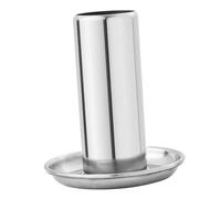 Garneck Support à Dinde en Acier Inoxydable pour Barbecue Extérieur, Grille Verticale pour Poulet Rôti, Outil Rôtissoire Solide pour Grillades au Four et Jardin, Passage de Graisse