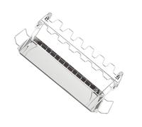 Garneck Support Acier Inoxydable pour Cuisses et Parties de Poulet Emplacements avec Bac Récupérateur pour Four et Barbecue Rack de Cuisson Multifonction pour Grillades Extérieures et