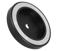 Garneck Support De Buse à Air De Sèche-Cheveux Broche Perle Accessoires sans Trou Porte-clés Amateur De Café Voiture Crème Solaire Porte-clés Accessoires Ceinture Black Alliage D'aluminium