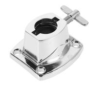 Garneck Support de Montage en Métal Argenté pour Parties de Caisse Claire et Grosse Caisse, Robuste et Installation Rapide, pour Divers Scénarios de Batteurs