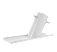 Garneck Support de Montage pour Panneaux Solaires et Support de Fixation pour Panneau Solaire pour Lampadaire de Rue, en Fer, Simple et Généreux, Kit Flexible Vis, Installation Facile