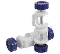 Garneck Support de Pince de Laboratoire Double Vis Moletée en Fer, Petit Modèle Anglais, 2 Pièces par Paquet, Connecteur à Tête de Fixation Croisée à 90° pour Montages Flexibles en Chimie