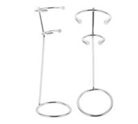 Garneck Support pour Mousseur à Lait en Acier Inoxydable, Lot de 2 Pièces, Simple et Créatif, Pratique et Sûr Cuisine et Salle à Manger