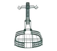 Garneck Support pour Service à Café et Thé, Organisateur de Tasses à Café, Fer, Vert, Style Européen Classique, Barrière Anti-chute, Soudure Ferme, Cuisine, Comptoir et Armoire