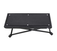 Garneck Tabouret de Guitare Améliorant la Posture en Bois et Fer Noir Pliable Support Classique pour Guitaristes Lors Pratique de Guitare Acoustique