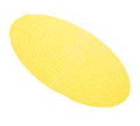 Garneck Tapis de Pâtisserie Rond Silicone Résistant Chaleur Antidérapant Réutilisable pour Pétrissage de Pâte et Fabrication de Gâteaux