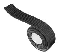 Garneck Tapis d'échelle auto-adhésif en mousse noire pour lit superposé, structure double couche, antidérapant, absorption des chocs, pour enfants et usage quotidien