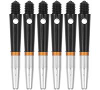 Garneck Tiges de Fléchettes Accessoires de de Fléchettes Lot de 6 en Nylon Réutilisables Rotation Compatibles Plupart des Ailettes