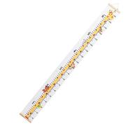 Garneck Toise Murale Amovible Forme Girafe Mesure Garçon Fille Décoration Chambre Préscolaire