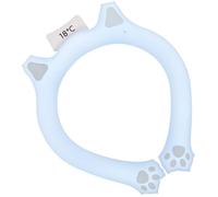 Garneck Tour de Cou Rafraîchissant D’été Bleu 18°c, Poche de Glace Portable pour Prévention Coups de Chaleur, Refroidisseur de Cou Léger et Ergonomique, pour Sport et Usage Quotidien,