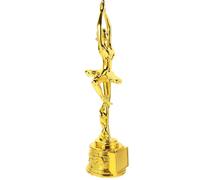 Garneck Trophée de Danseuse en Résine pour Compétition et Décoration | Modèle Or, Usage Maison et Fêtes, Résistant à L’usure Chocs, Objet Décoratif Polyvalent