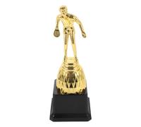 Garneck Trophée de Ping-Pong en Plastique Or Léger et Portable Design Unique, pour Remise de Prix Lors de Compétitions Sportives Scolaires Réutilisable