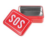 Garneck Trousse de Portable en Fer-Blanc Boîte à Pharmacie Familiale Grosse Capacité Organisateur Hermétique Léger pour Rangement Remède et Accessoires D’Urgence Usage Maison et