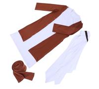 Garneck Vêtements de berger de Dubaï costume de chevalier costumes bibliques pour hommes costumes jedi pour enfants pour garçons costume de Dubaï pour hommes robe arabe polyester