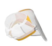 Garneck Visière de Protection Faciale Complète en Acier Inoxydable Écran de Sécurité en Maille Résistante pour Meulage et Soudage Protection Respirante et Légère pour Travaux Extérieurs