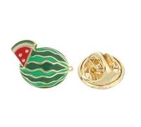 Garneck Watermelon Dress Pin Antislip Brooch For Shirts Collars Backpacks Cute Fruit Motif Lapel Badge Practical Accessory For Luau Party Favor And Daily Wear