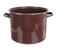 Garnek emaliowany - Orion - 32 cm - 20 l - Marron - Tous feux