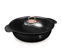 GARNEK TYTANOWY HOT POT Z POKRYWĄ 30cm BERLINGER HAUS BH-8627 BLACK ROSE