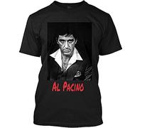 Garnett Al Pacino Tshirt Shirt Short Sleeve Cotton Tshirt Clothing Casual Gift for Men Black L