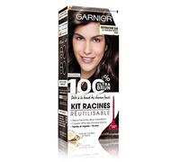 Garnier 100% Ultra Brun Kit Racines Réutilisable Coloration 3.0 Châtain Foncé - Lot de 2