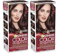 Garnier 860-7654 Couleur Sensation Coloration - 200 Gr, nº4.15 Chocolat (Lot de 2)