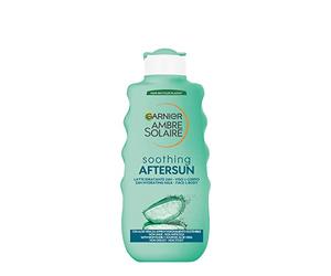 Garnier Amber Solar Latte Doposole Visage Corps Effet Rafraîchissant et Nutrita Peau Idéal pour tous types de cuirs Enrichie en Aloe Vera 200ml