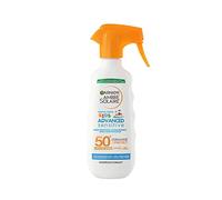Garnier Ambre Solaire Advanced Sensitive Kids protector solar en spray con SPF 50+ para niños 270 ml