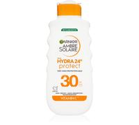 Garnier Ambre Solaire Hydra 24h lait protecteur solaire pour un effet naturel SPF 30 175 ml