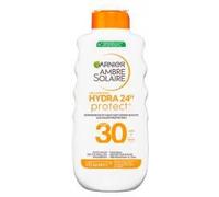 Garnier Ambre Solaire Hydra Protect+ Lait Solaire 24h SPF 30 Protection UVA et UVB avec Vitamine C 175 ml