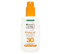 Garnier Ambre Solaire Hydra 24H Protect Spray SPF30 - Non Graisse - Imperméable - Vitamine E - Approuvé International Free Cruelty - 150 ml