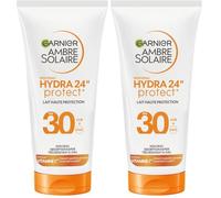 Garnier Ambre Solaire Hydra Protect 24H Lait Protecteur Visage & Corps SPF30 50mL (Lot de 2)
