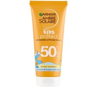 Garnier Ambre Solaire Kids Protect Lait SPF50+ 100ml Hydrofuge et Sable Approuvé Cruelty-Free International