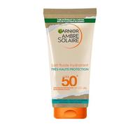 Lait Fluide Hydratant Très Haute Protection Ambre Solaire FPS 50+