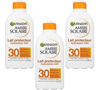 GARNIER Ambre Solaire Lait protecteur - FPS 30 - Hydratation 24h - 200 ml