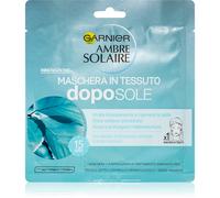 Garnier Ambre Solaire masque Doposole en tissu avec acide hyaluronique, idrata la peau et rallonge l'tannerie, 3 pièces