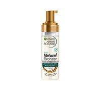 Garnier Ambre Solaire Mousse Autobronzante Natural Bronzer Visage et Corps pour un bronzage naturel jusqu'à une semaine Formule végétalienne enrichie en eau de coco hydratante