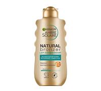 GARNIER Ambre Solaire - Natural Bronzer - Lait Autobronzant Hydratant & Apaisant - Hâle Doré & Lumineux Pendant 1 Semaine - À l'Huile D'Abricot - Vegan & Cruelty Free - Corps - 200 ml