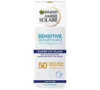GARNIER Ambre Solaire, Protection Solaire Liquide, Sensitive Advanced Super Fluide UV (Shaka), 40ml