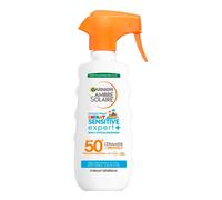 Garnier - Ambre Solaire Sensitive Expert+ Enfant Gâchette Spray Solaire Hypoallergéniqueenfant Fps50+ Peaux Sensibles Hp 270 Ml