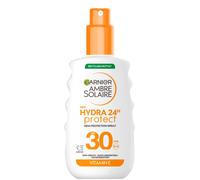 Garnier Ambre Solaire SPF 30 Hydra 24 Hour Protect Hydrating Sun Cream Spray With Vitamin E, 150ml