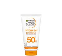 Garnier Ambre Solaire SPF 50+ Hydra 24 Hour Protect Hydrating Sun Cream Lotion With Vitamin C, 50ml