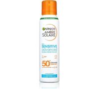 Garnier Ambre Solaire SPF 50+ Sensitive Advanced Dry Mist Sun Cream Spray 150ml