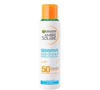 Garnier Ambre Solaire SPF 50+ Sensitive Advanced Dry Mist Sun Spray 150ml