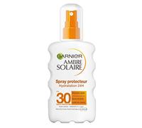 GARNIER Ambre Solaire Spray Protecteur - FPS 30 - Hydratation 24h - 200 ml