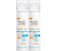 Garnier Ambre Solaire Super UV Over Maquillage Spray SPF 50+ (Lot de 2)